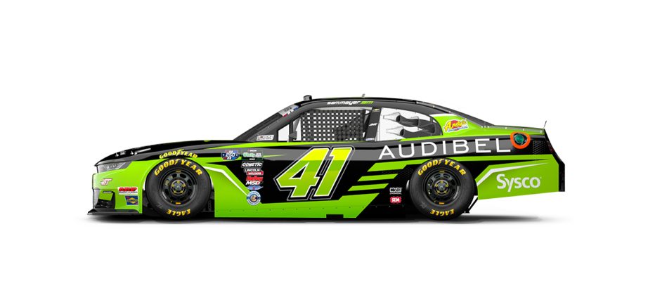 A graphic depicting the No. 41 Chevrolet.