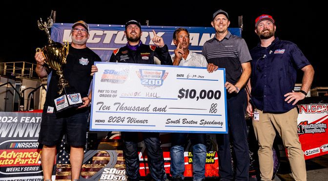 Connor Hall gunning for his third Thunder Road Harley-Davidson 200 victory Saturday at South Boston