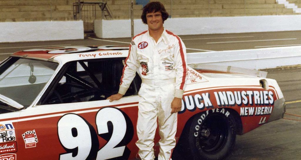 Terry Labonte posts beside the No. 92 Billy Hagan-owned entry from early in his Cup Series career