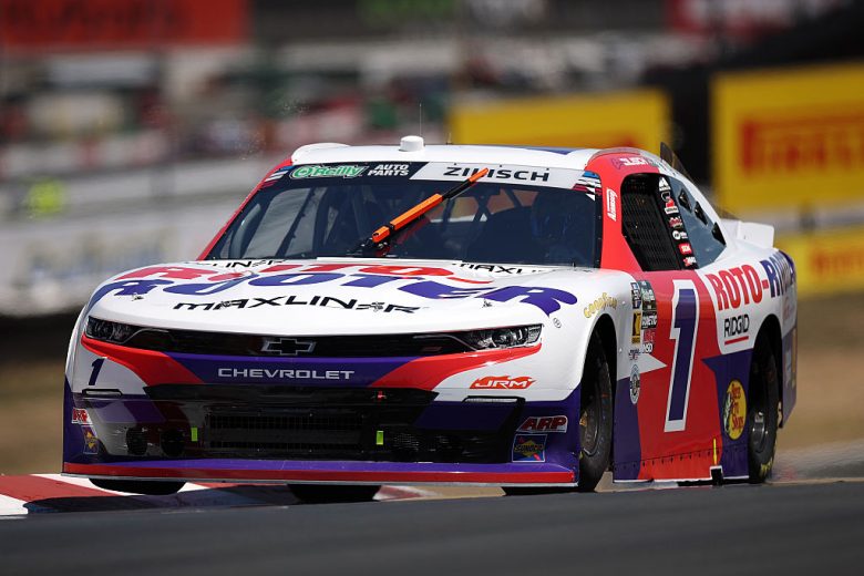 Connor Zilisch drives at Sonoma.
