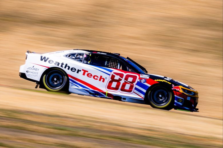 Connor Zilisch drives at Sonoma.