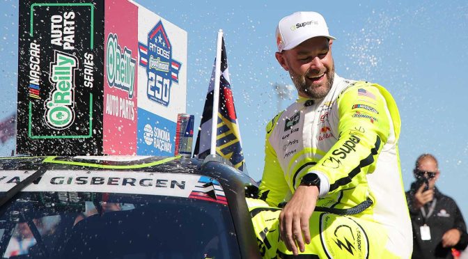 Featured Image for Shane van Gisbergen soars to O’Reilly Series victory at Sonoma