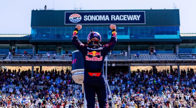 Featured image for Van Gisbergen fends off Briscoe, seals weekend sweep with Sonoma win