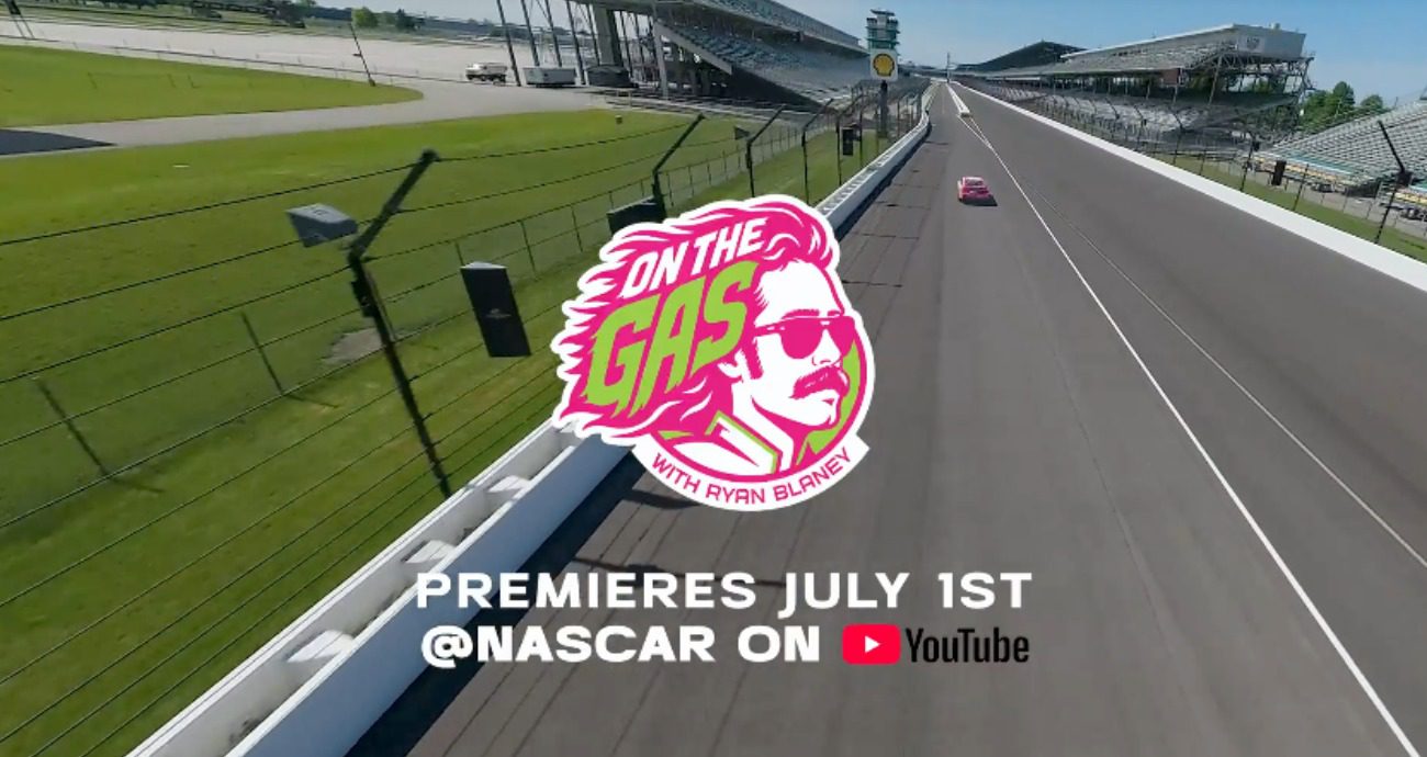 Ryan Blaney takes celebrity guests for ride in 'On The Gas,' exclusively on YouTube