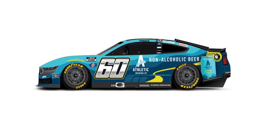 A graphic depicting the No. 60 Ford.