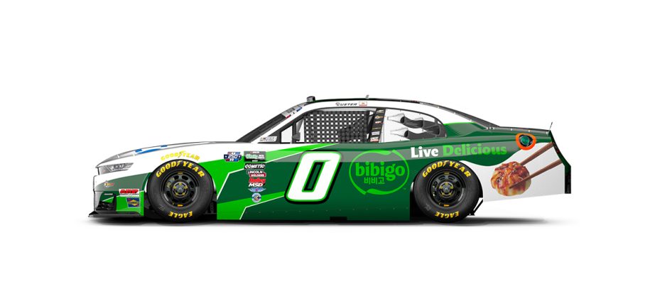 A graphic depicting the No. 0 Chevrolet.