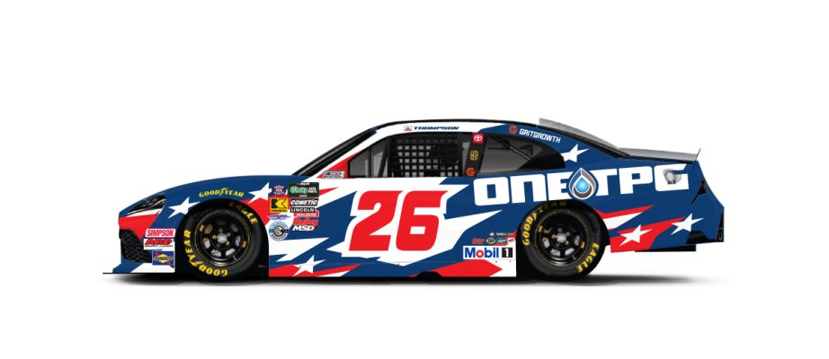 A graphic depicting the No. 26 Toyota.