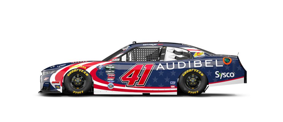 A graphic depicting the No. 41 Chevrolet.