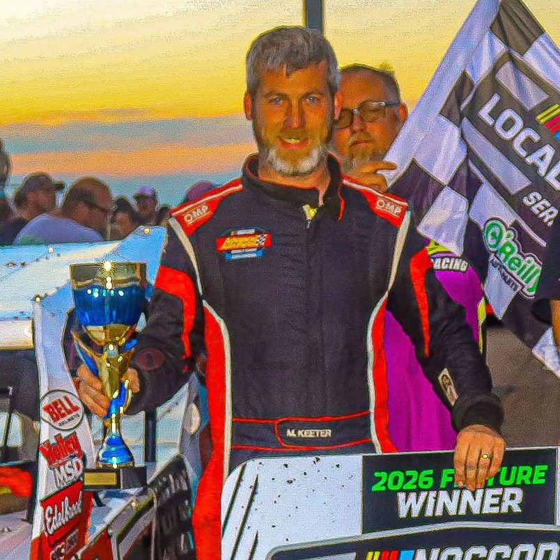 Featured Driver Mitch Keeter Headshot