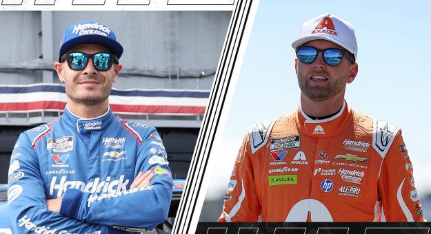 Larson, Byron keeping In-Season Challenge matchup in perspective
