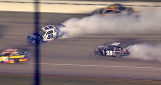 Promo Image for Late multicar spin brings out caution at Chicagoland
