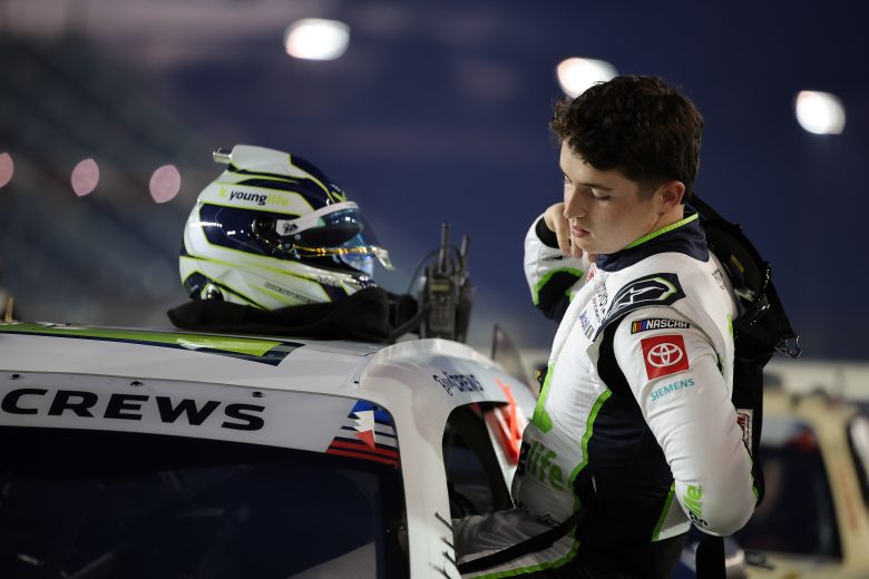 Brent Crews gears up.