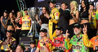 Cup Series races where Joe Gibbs Racing finished 1-2-3