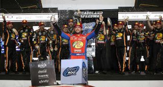 Reeled back in: Briscoe gets redemption with long-awaited Chicagoland victory