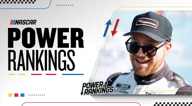 Featured Image for Power Rankings: EchoPark offers Reddick chance to punch back in points battle