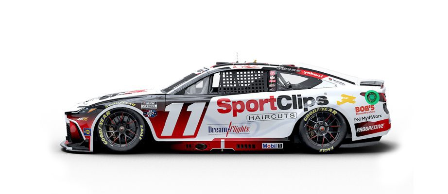 A graphic depicting the No. 11 Toyota.