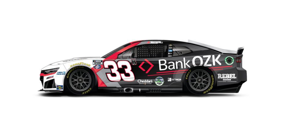 A graphic depicting the No. 33 Chevrolet.