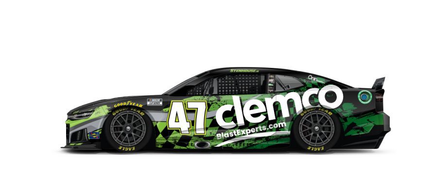 A graphic depicting the No. 47 Chevrolet.