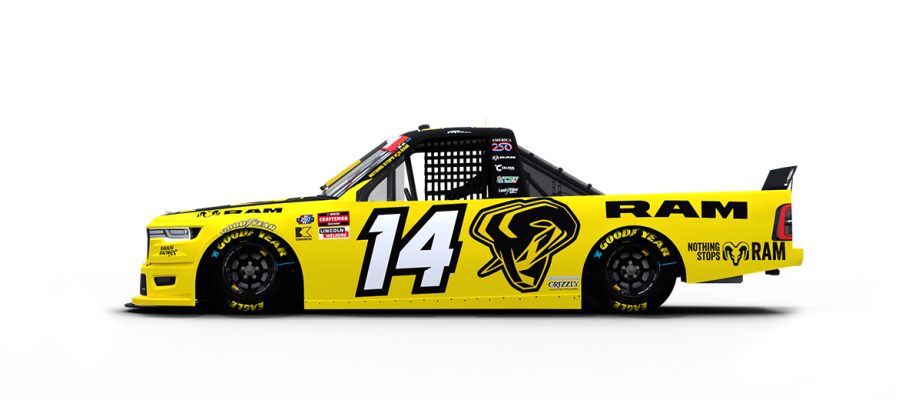 A graphic depicting the No. 14 Ram.