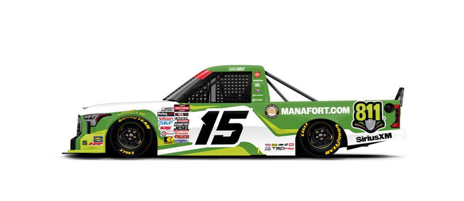 A graphic depicting the No. 15 Toyota.