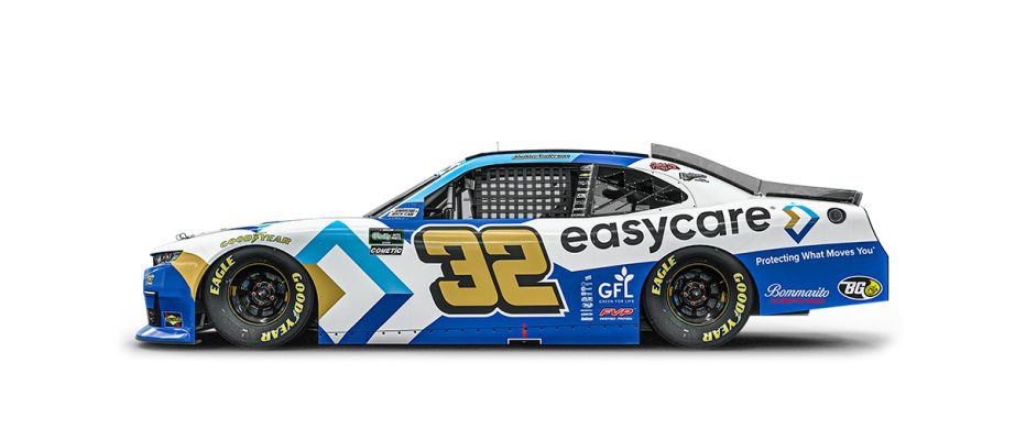 A graphic depicting the No. 32 Chevrolet.