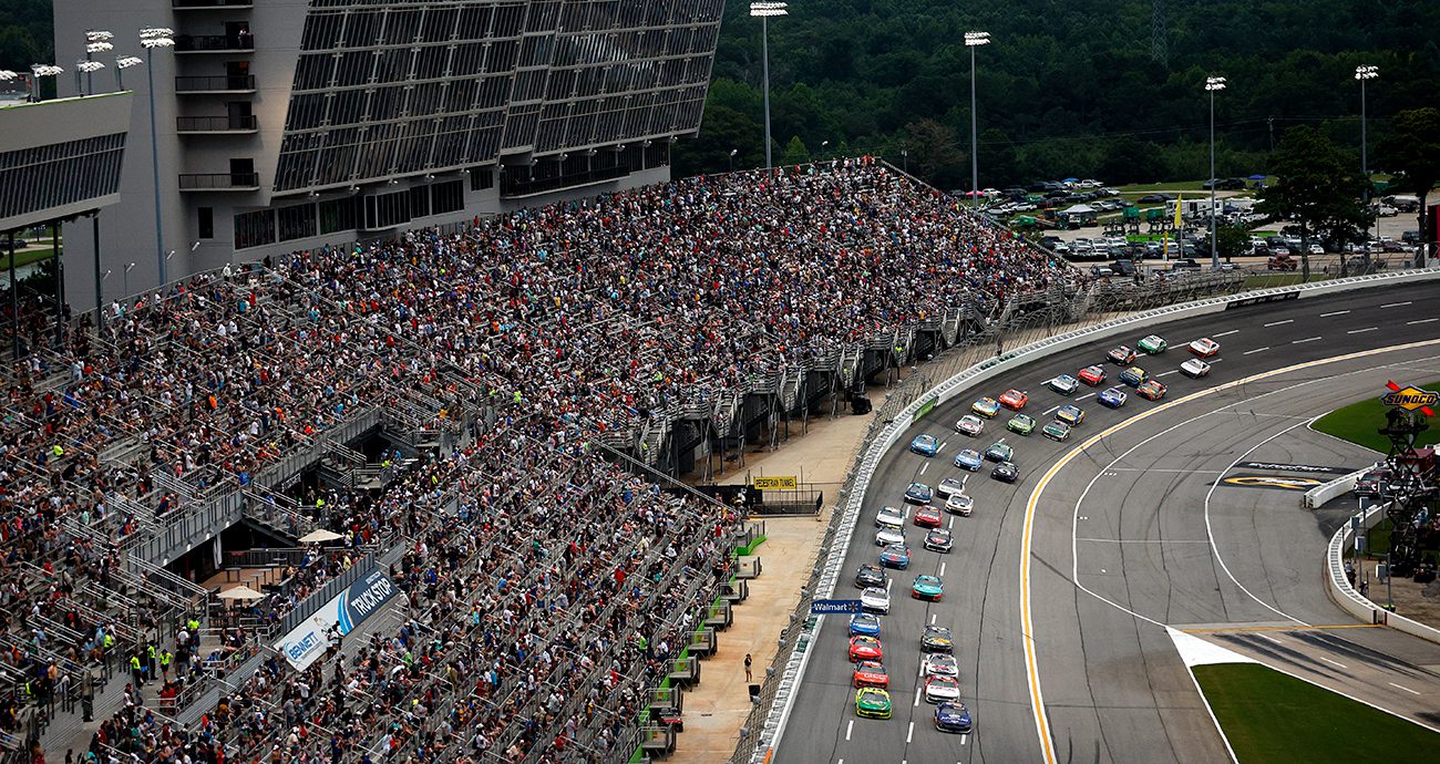 The NASCAR Cup Series races at EchoPark Speedway for Round 3 of the 2026 In-Season Challenge.