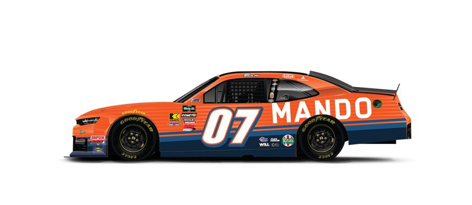 A graphic depicting the No. 07 Chevrolet.