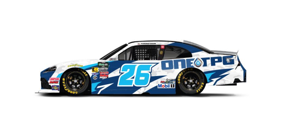 A graphic depicting the No. 26 Toyota.