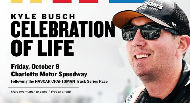 Public memorial service to honor Kyle Busch set for Charlotte fall weekend
