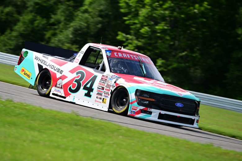 Layne Riggs drives at Lime Rock.
