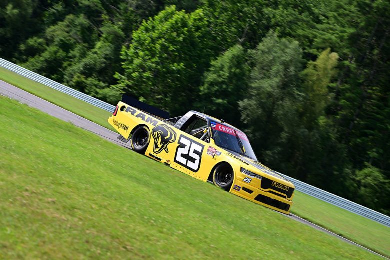 Colin Braun drives at Lime Rock.
