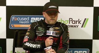 Promo Image for Allgaier stays full throttle after clinching No. 1 seed