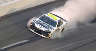 Promo Image for Harrison Burton goes up in smoke to bring out caution