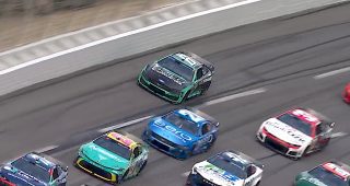 Promo Image for Early issue: Keselowski brushes wall, reacts over radio