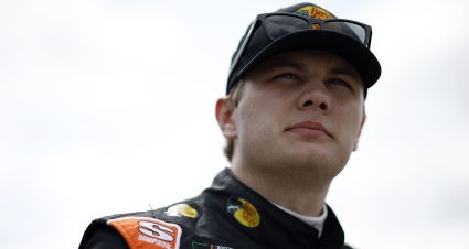 Carson Kvapil short of first-career victory again at EchoPark Speedway