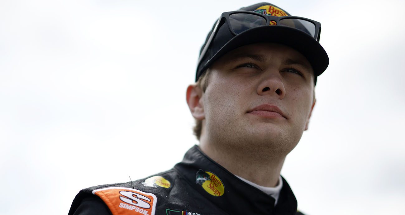 carson kvapil looks on