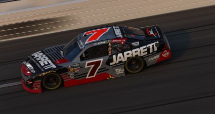 Allgaier rallies from late wreck to win O’Reilly race at EchoPark; earns No. 1 seed in Chase