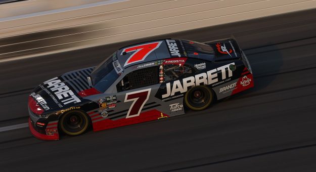 Allgaier rallies from late wreck to win O'Reilly race at EchoPark; earns No. 1 seed in Chase