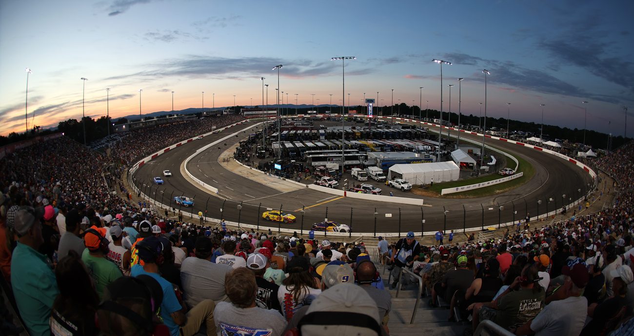 General view of North Wilkesboro Speedway in 2025