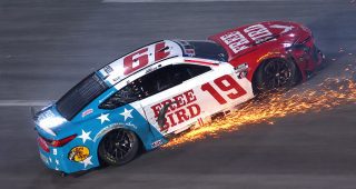 Promo Image for See how Briscoe gets flung in late EchoPark multicar crash