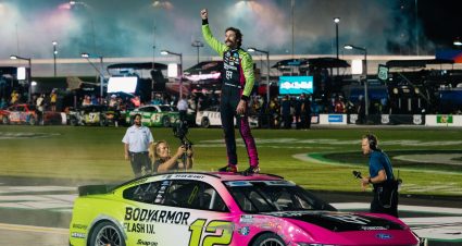 Ryan Blaney wins Cup Series overtime thriller at EchoPark
