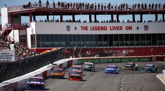 Featured Image for 2026 NASCAR Craftsman Truck Series entry list for North Wilkesboro Speedway