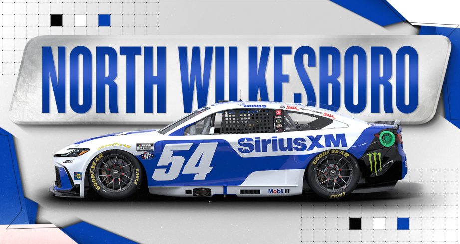 A graphic depicting the No. 54 Toyota.