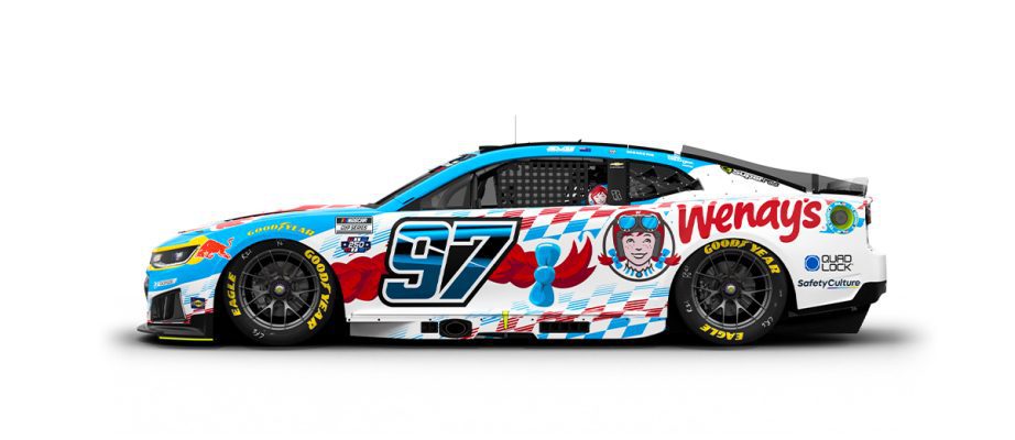 A graphic depicting the No. 97 Chevrolet.