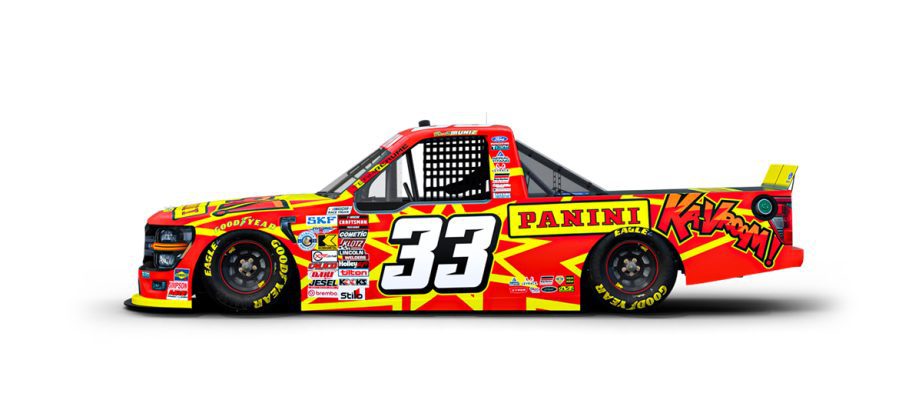 A graphic depicting the No. 33 Ford.
