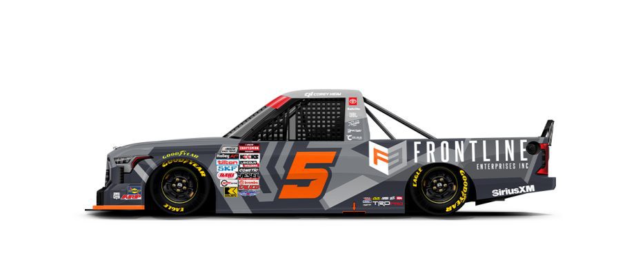 A graphic depicting the No. 5 Toyota.