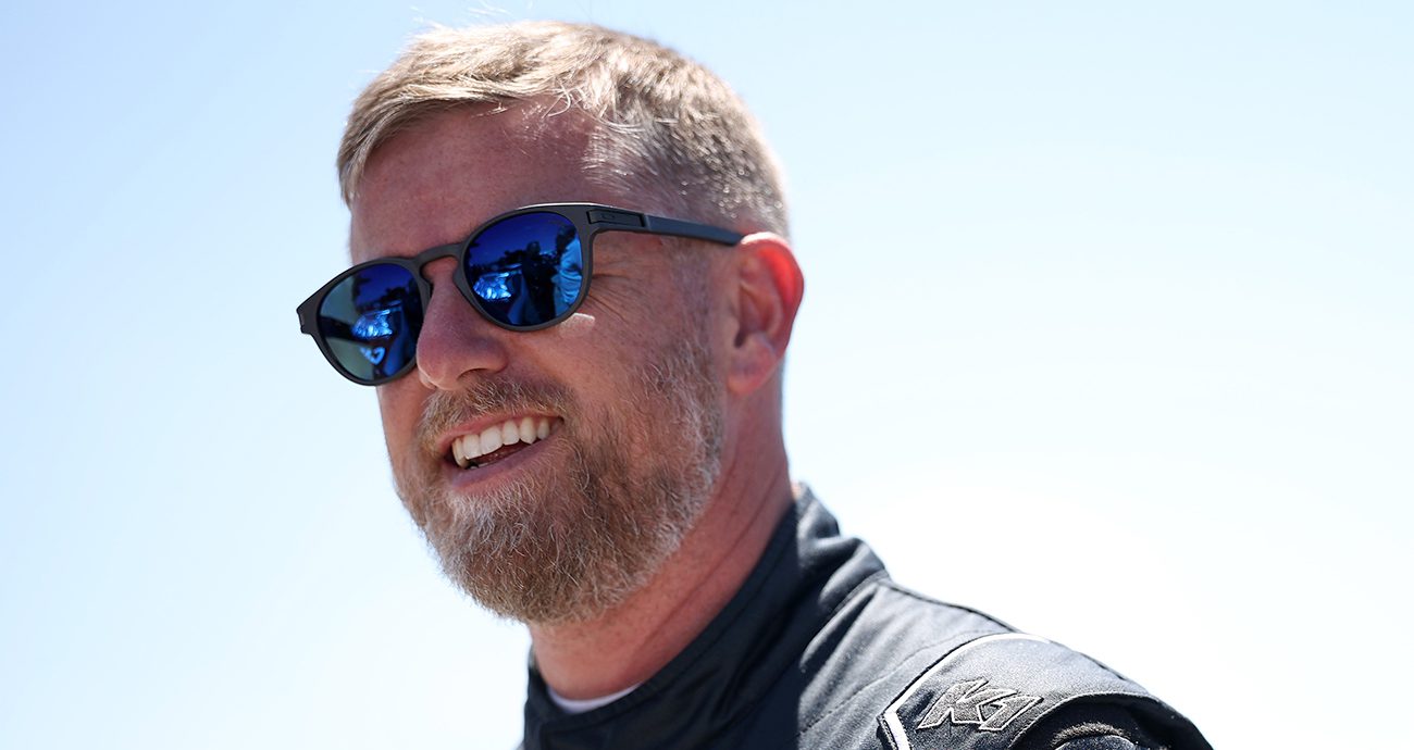 Justin Allgaier of JR Motorsports in the O'Reilly Auto Parts Series.