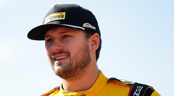 Featured Image for Todd Gilliland signs contract extension to remain at Front Row Motorsports in Cup Series