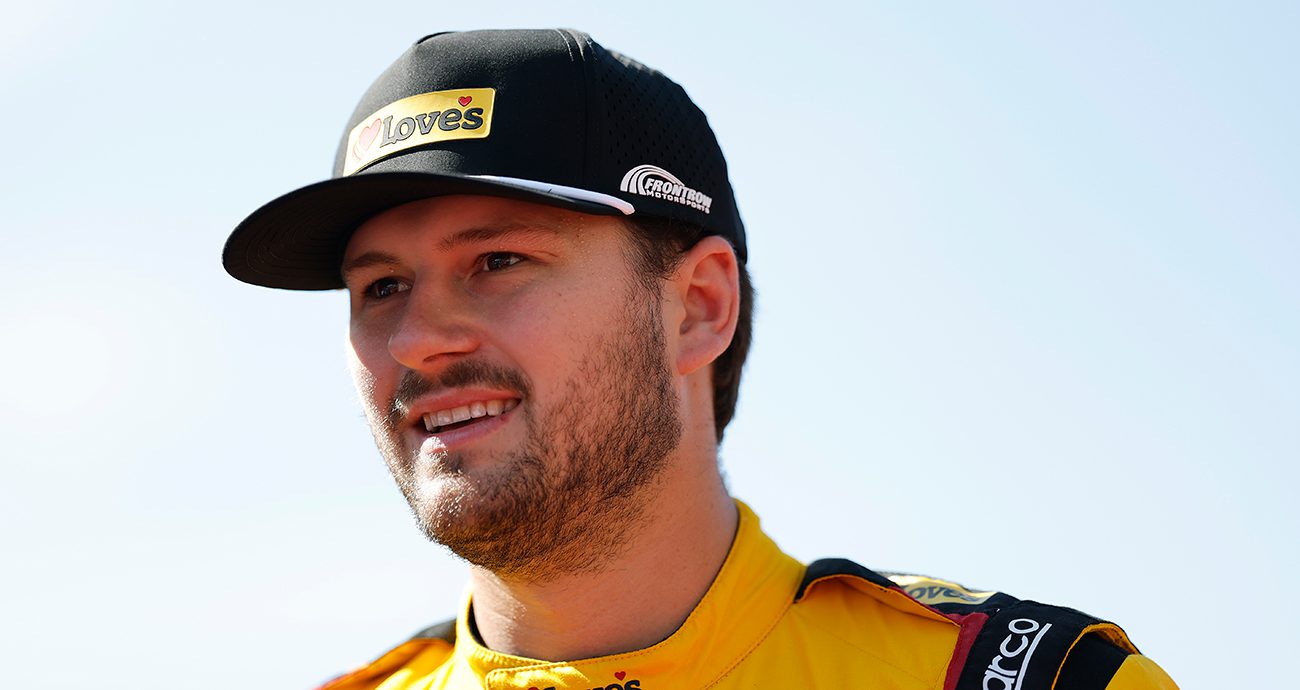Todd Gilliland of Front Row Motorsports.