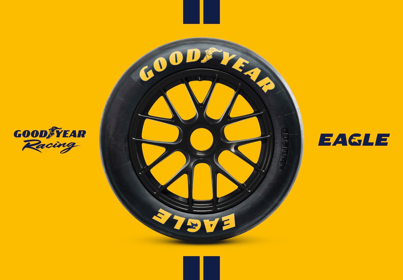 New Goodyear Racing Eagle branding 2027
